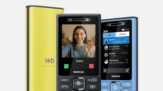 HMD'den Nostalji ve Teknolojiyi Buluşturan Yapay Zeka Destekli 4 Yeni Nokia Modeli