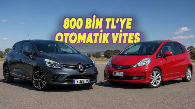 800 Bin TL Bütçeyle Alınabilecek En İyi İkinci El Otomatik Otomobiller