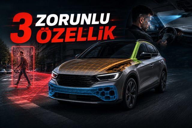 GSR 3 Yönetmeliği ile Otomobillerde Zorunlu Hale Gelecek 3 Yeni Güvenlik Özelliği