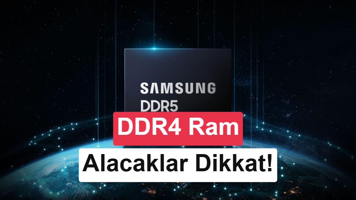 RAM Fiyatlarında Kriz Büyüyor: Eski Nesil DDR4, DDR5'i Geride Bırakarak Daha Fazla Zamlandı
