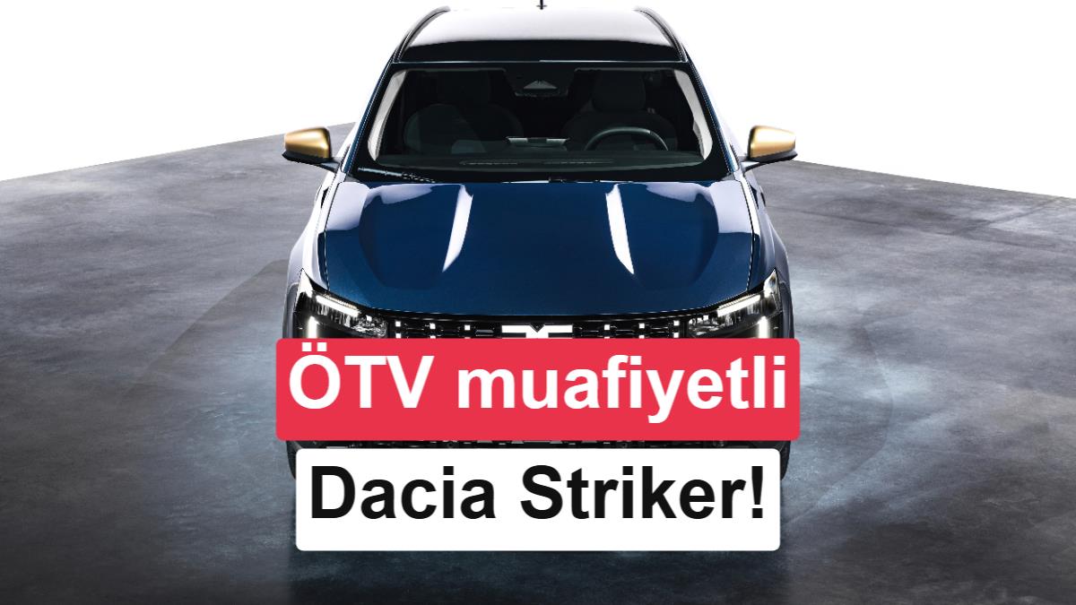 Dacia Striker Tanıtıldı: ÖTV Muafiyeti Potansiyeli Taşıyan Yeni Hibrit Crossover