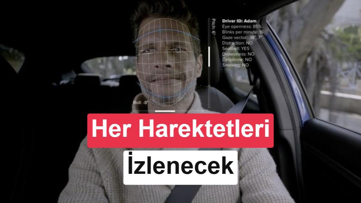 Avrupa'da Yeni Dönem: Tüm Sıfır Araçlarda Sürücü Takip Kamerası Zorunlu Oluyor