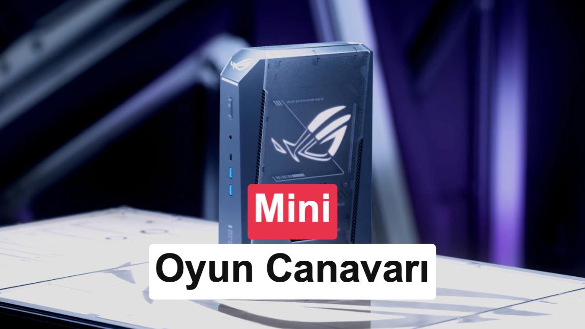 ASUS'tan Bir İlk: Ryzen 9 ve RTX 50 Serisiyle Donatılan ROG GR70 Mini PC Satışa Çıktı