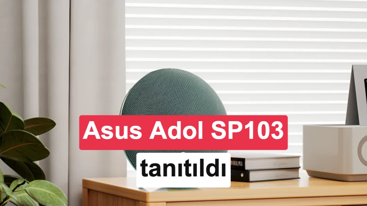 Asus, Bütçe Dostu ve Dekoratif Kablosuz Hoparlörü Adol SP103'ü Tanıttı