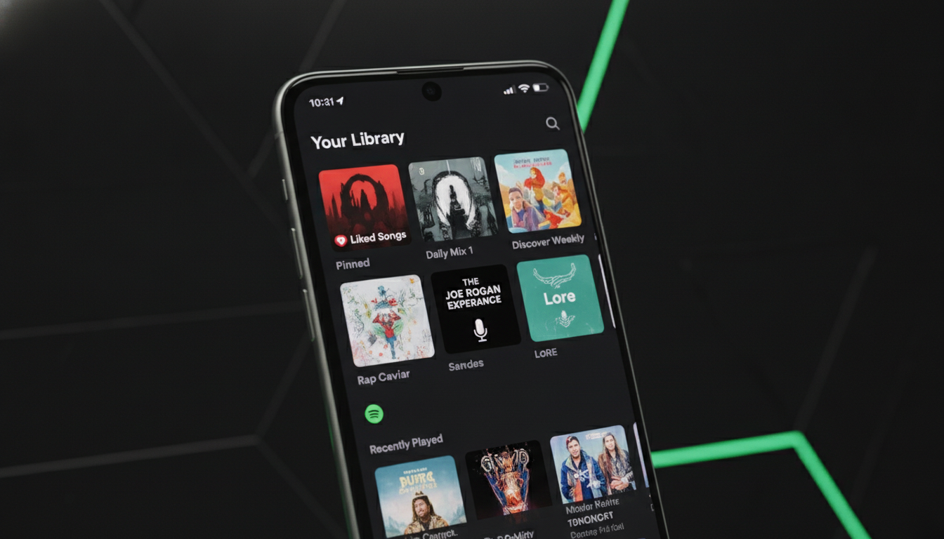 Spotify Kullanıcılarının Beklediği Güncelleme: Kitaplık Sabitleme Sınırı 20'ye Yükseltildi