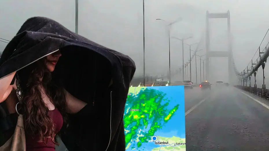 İstanbul ve 4 İl İçin Sarı Kodlu Uyarı: Sel ve Dolu Alarmı Verildi