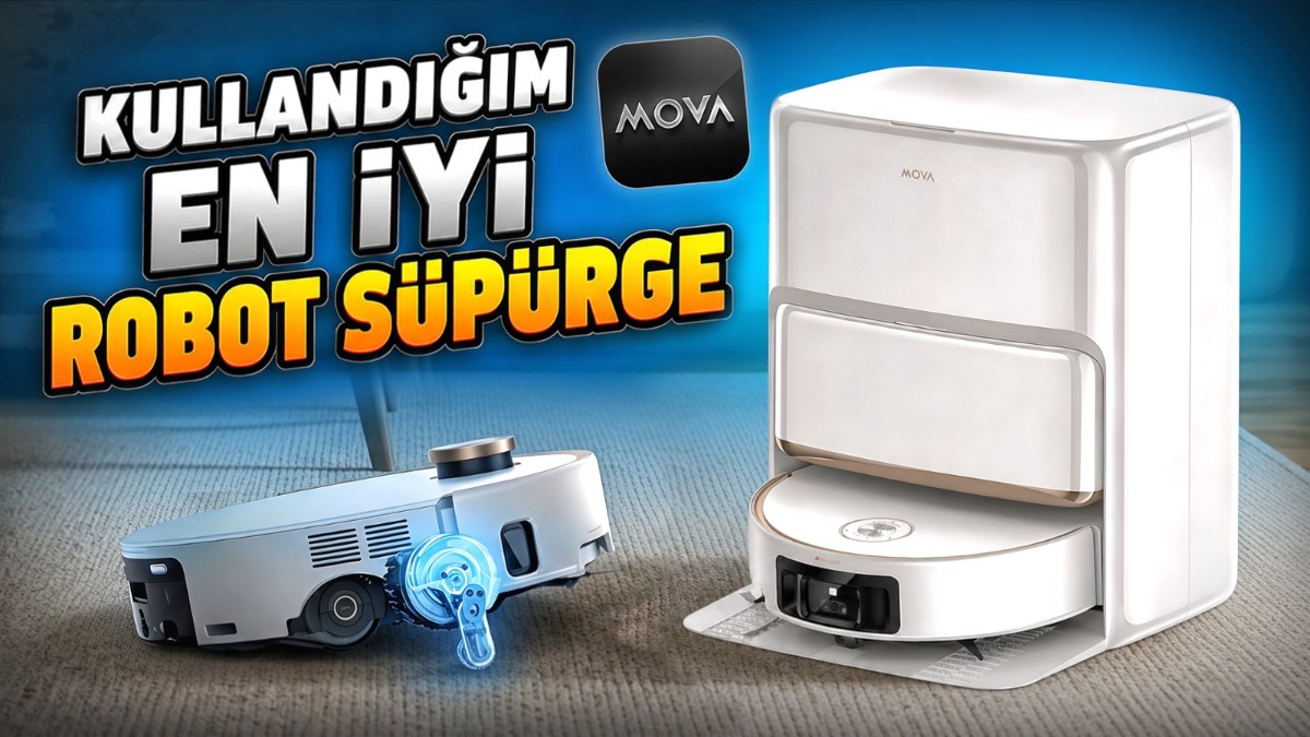 MOVA Z60 Ultra Roller Complete: 28.000 Pa Emiş Gücü ve Sürekli Temiz Su Teknolojisi