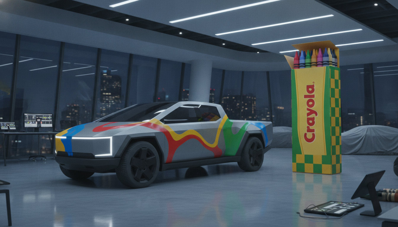 Slate Auto ve Crayola'dan Elektrikli Araçlar İçin Renkli İş Birliği