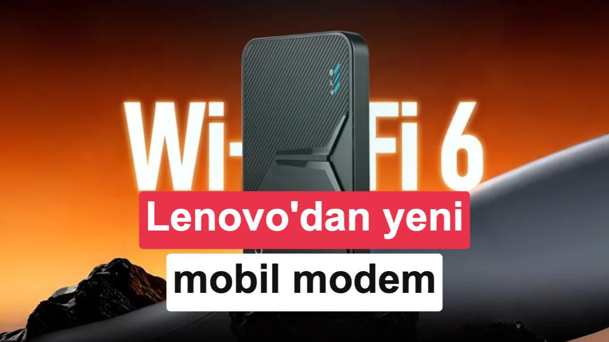 Lenovo'dan Oyunculara Özel 8 Dolarlık Mobil Modem: Legion LM50S