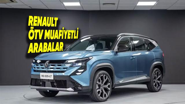 2026 Yılında ÖTV Muafiyetiyle Alınabilecek Renault Modelleri
