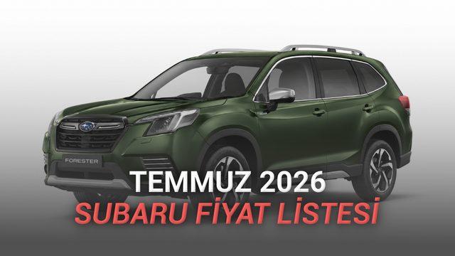Subaru Temmuz 2026 Fiyat Listesi Açıklandı: Başlangıç Fiyatı 3.5 Milyon TL'yi Aştı
