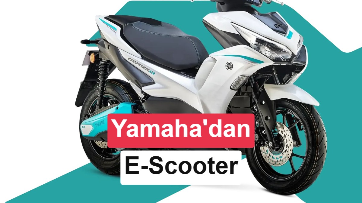 Yamaha'dan Performans Odaklı Yeni Elektrikli Scooter: Çıkarılabilir Bataryalı Aerox-E