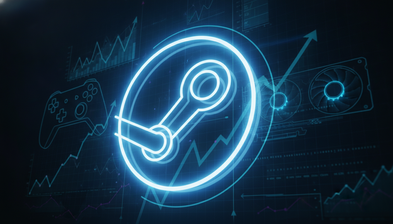 Steam 2024'ün İlk Yarısında 11,1 Milyar Dolar Gelirle Rekor Kırdı