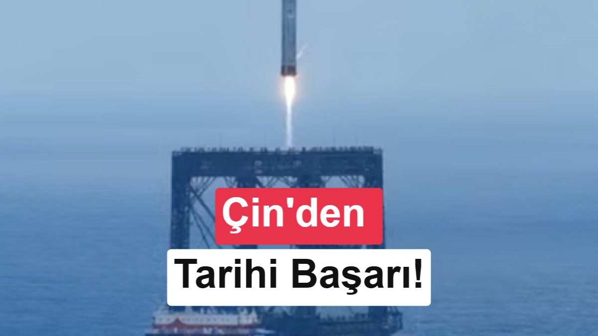 Çin'den Tarihi Başarı: İlk Yeniden Kullanılabilir Roket Denizde Yakalandı