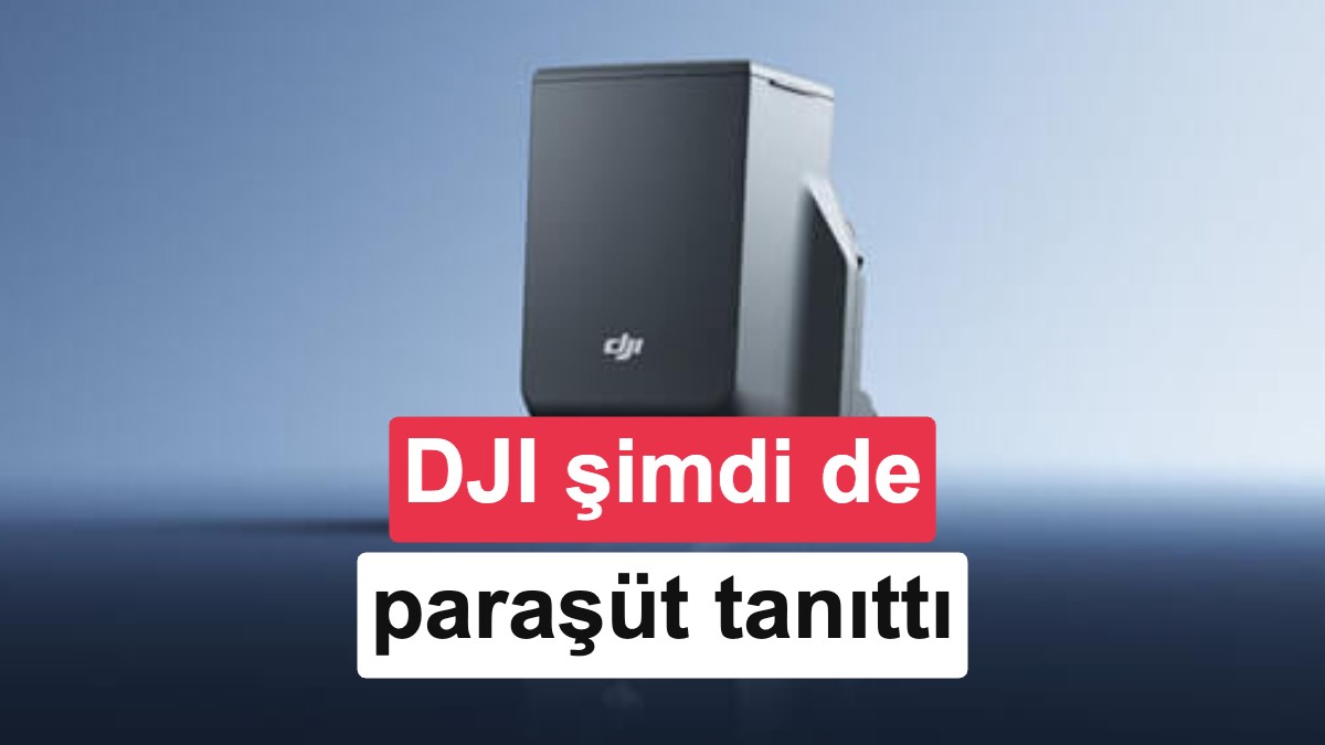 DJI'dan 10 Bin Dolarlık Drone'ları Kurtaran Paraşüt Sistemi: AP100