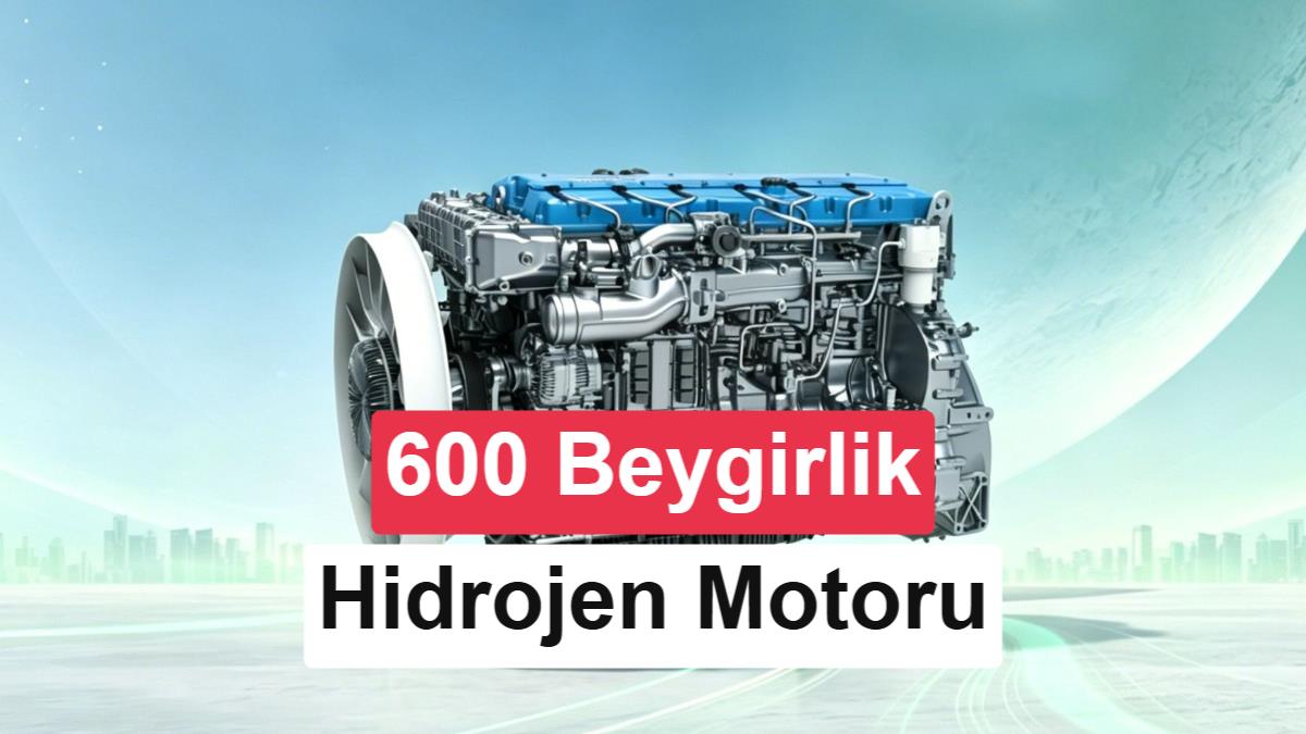 Çin'den Ağır Taşımacılıkta İlke İmza: 600 Beygirlik Hidrojen Motoru Testleri Geçti