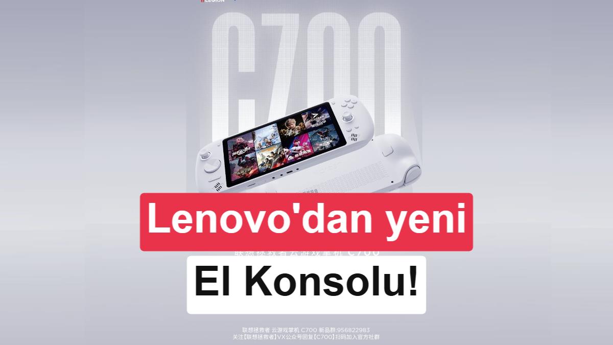 Lenovo Legion C700 Tanıtıldı: PlayStation Portal'a Rakip Yeni Bulut Oyun Konsolu