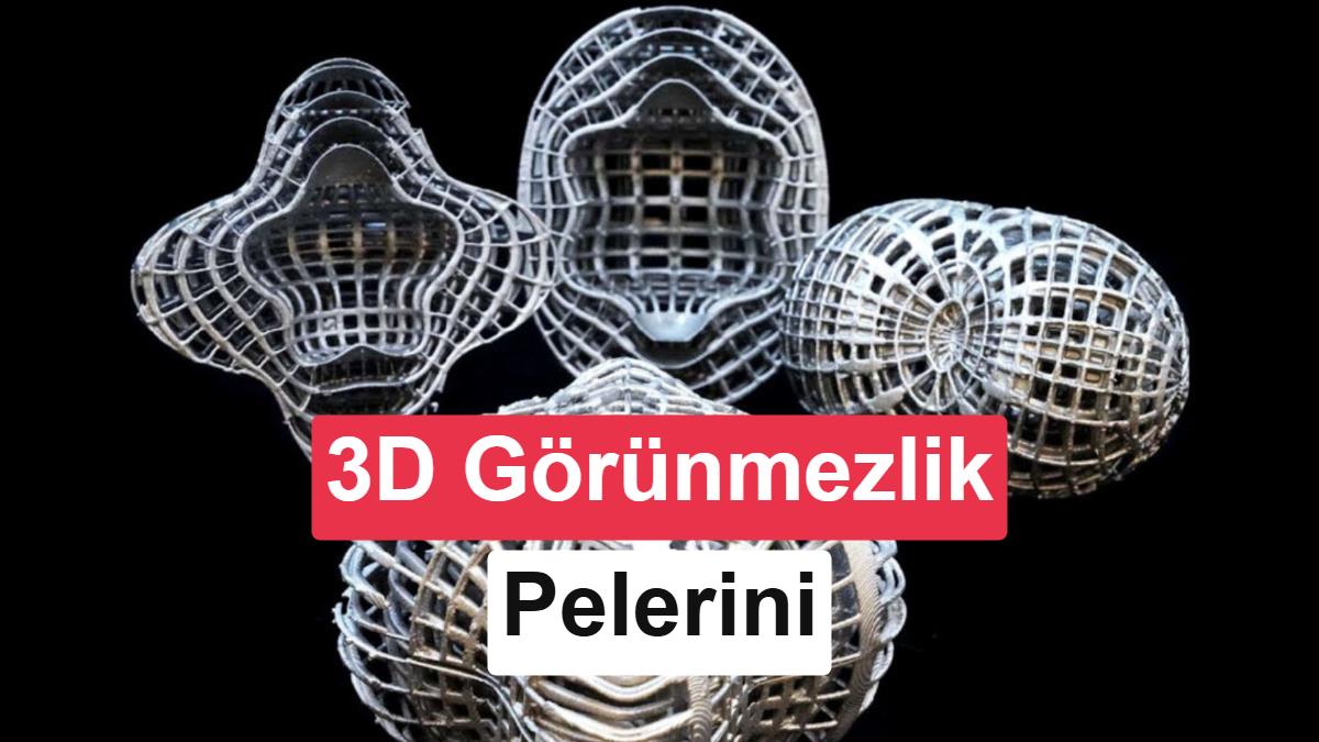Bilim İnsanları Tankları ve Dronları Gizleyen 3 Boyutlu Termal Görünmezlik Pelerini Geliştirdi
