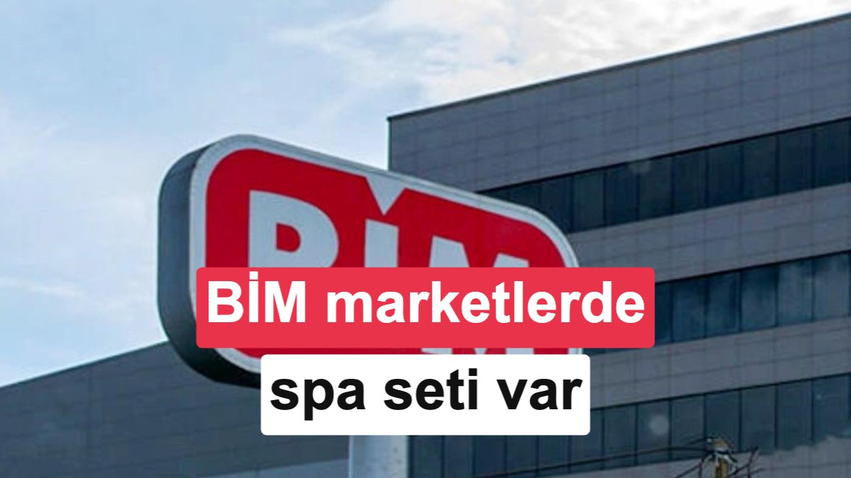 BİM'den Sıradışı Hamle: 875 Bin TL'lik Makaslı Platform ve Jakuzi Satışa Çıkıyor