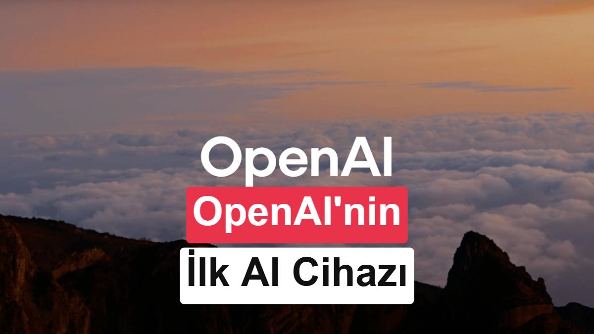 OpenAI'den Yeni Nesil Ev Bilgisayarı: Taşınabilir Yapay Zeka Hoparlörü Geliyor