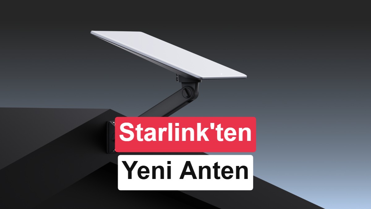 SpaceX'ten Yeni Ev Tipi Starlink V5 Anteni: Yarı Yarıya Daha Az Güç Tüketiyor