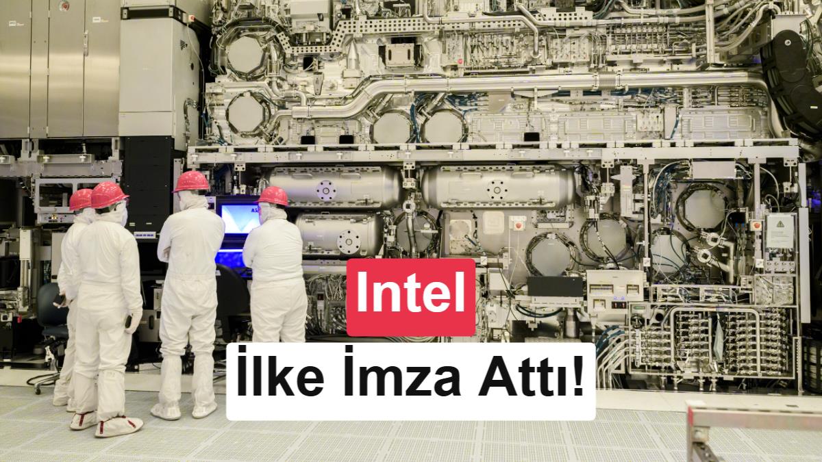 Intel, ASML'nin High-NA EUV Teknolojisiyle İlk Ticari Çip Üretimine Başladı