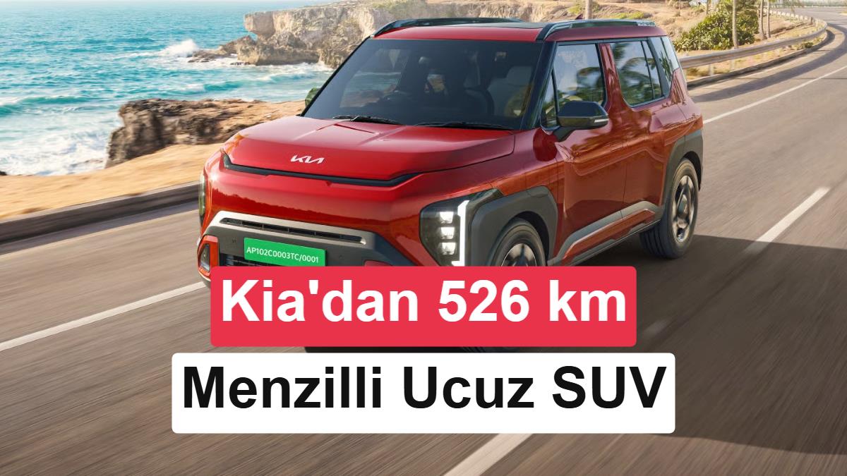 Kia Syros EV Tanıtıldı: 526 Km Menzilli Uygun Fiyatlı SUV