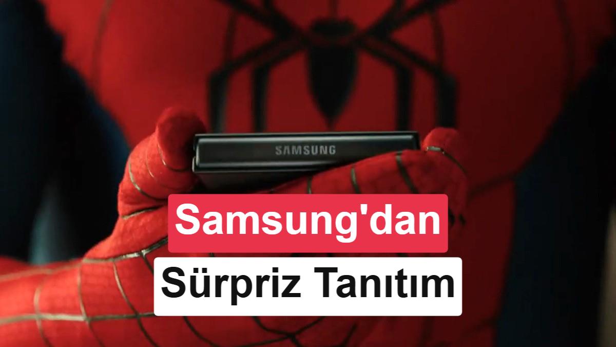 Samsung Galaxy Z Fold 8, Yeni Spider-Man Filminin Tanıtımında Ortaya Çıktı
