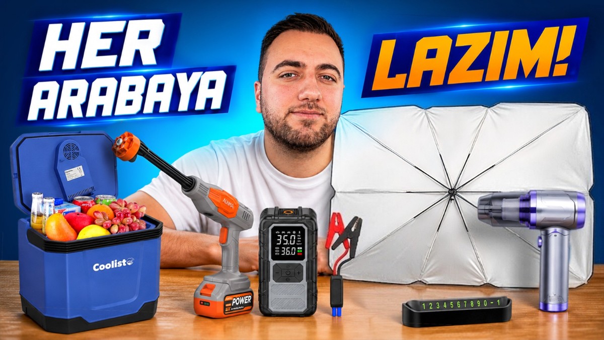 Yaz Aylarında Araç İçi Konforu Artıran Teknolojik Aksesuarlar