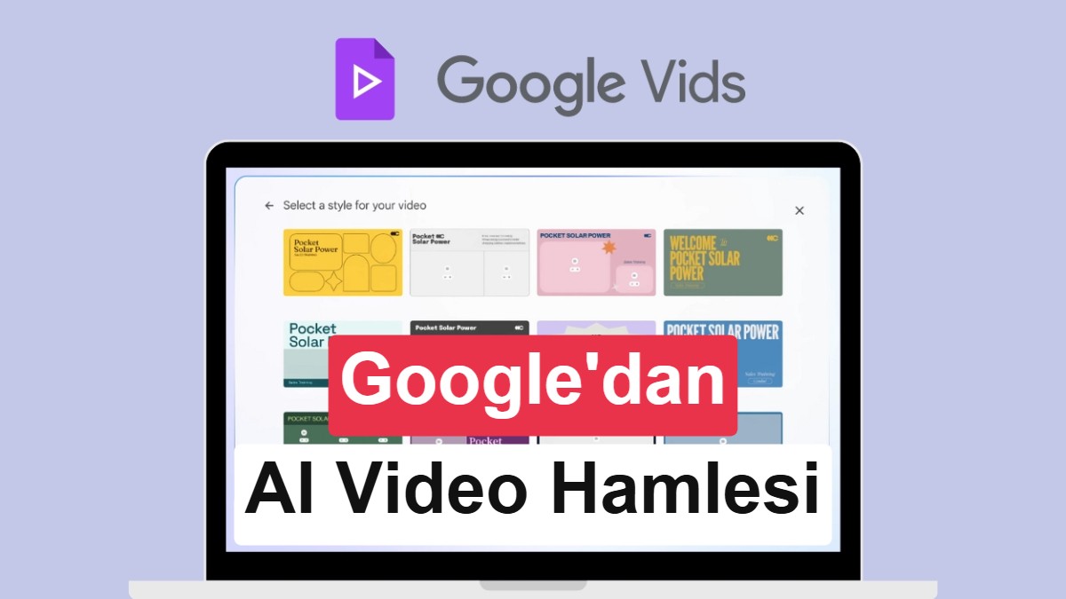 Google Vids Güncellemesi: Kendi Sesiniz ve Görüntünüzle Yapay Zeka Avatarları Oluşturun