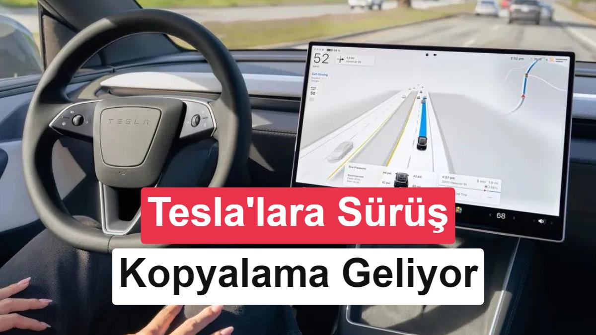 Tesla FSD Güncellemesi: Otonom Sürüş Sistemi Kullanıcıların Tarzını Kopyalayacak