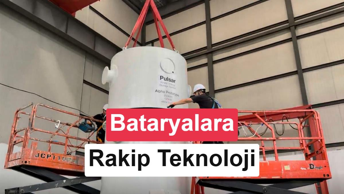Lityum İyon Bataryalara Rakip: Dünyanın En Büyük Volan Enerji Depolama Sistemi Kuruluyor