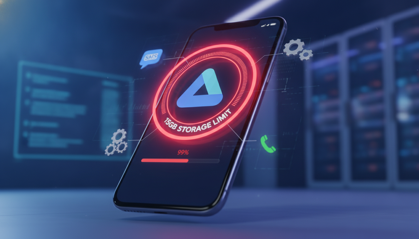 Google'dan Android Yedekleme Kararı: SMS ve Arama Geçmişi Artık 15 GB Kotasına Dahil Ediliyor