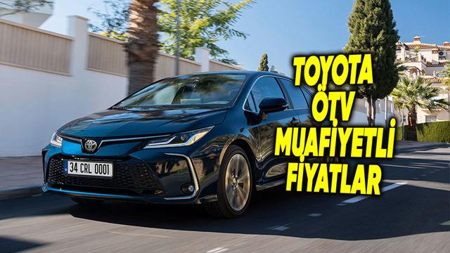 Toyota 2026 ÖTV Muafiyetli Araç Fiyatları: Corolla ve C-HR Detayları