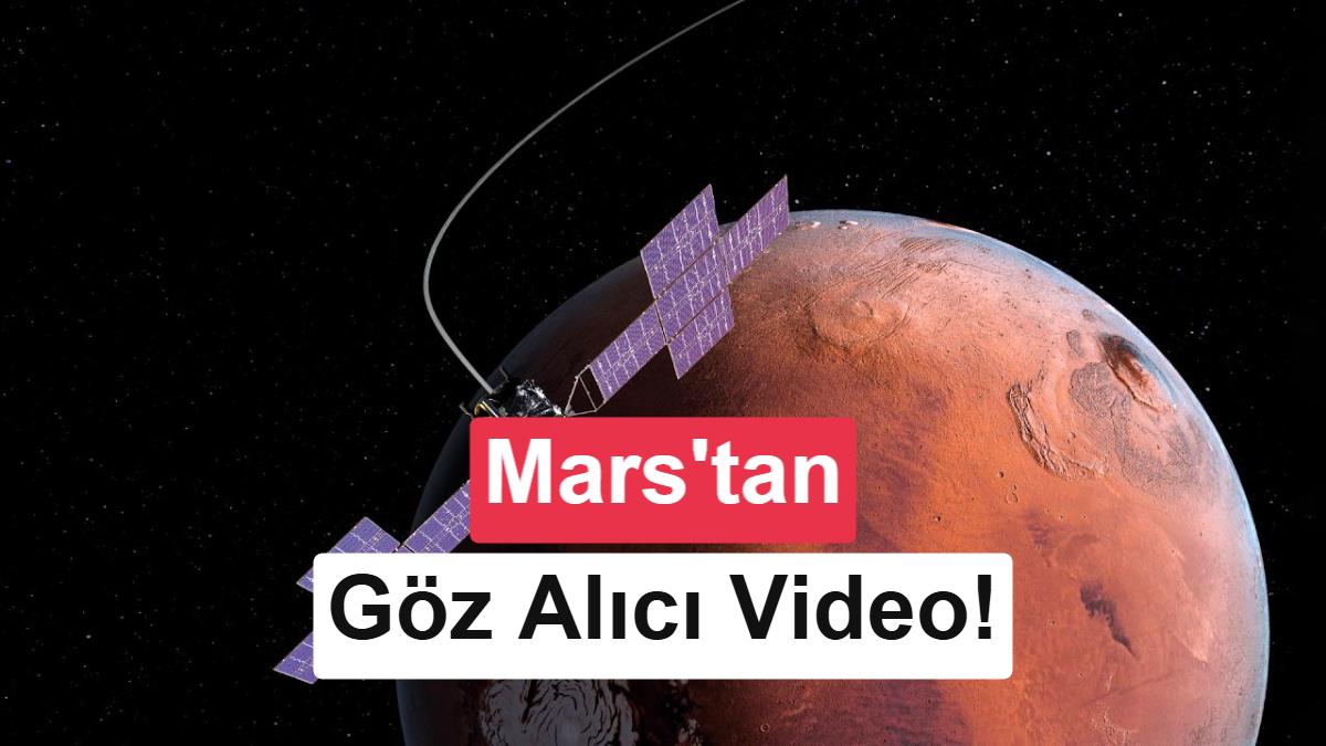 NASA'nın Psyche Uzay Aracından Büyüleyici Mars Timelapse Videosu