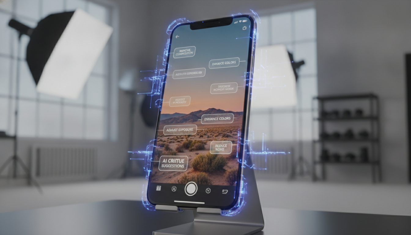 Adobe'nin Deneysel Kamera Uygulaması Yapay Zeka ile Fotoğrafları Eleştirecek