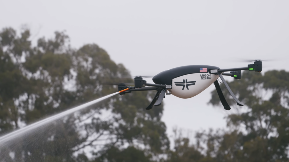 Otonom İtfaiye Dronları Orman Yangınlarına Erken Müdahale İçin Test Ediliyor