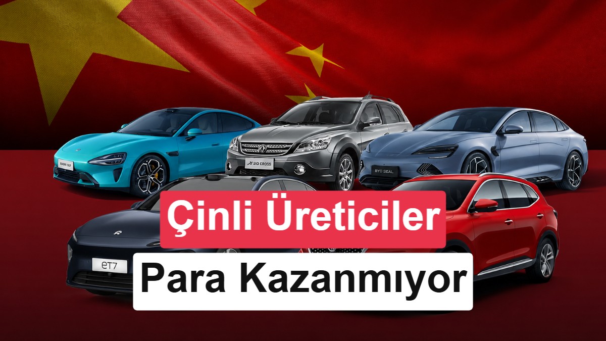 Çinli Otomobil Üreticilerinde Kâr Marjı Yüzde 1,5'e Geriledi