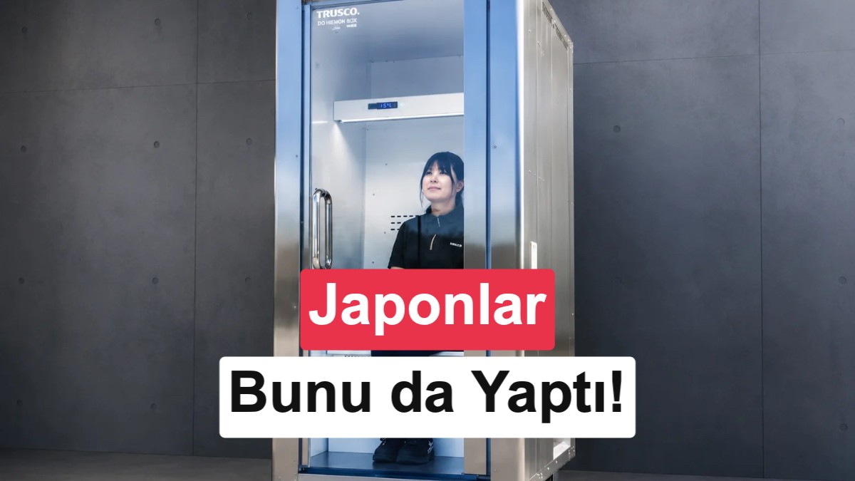 Aşırı Sıcaklara Karşı Japon İcadı: İnsanlar İçin Geliştirilen Soğutma Kabini