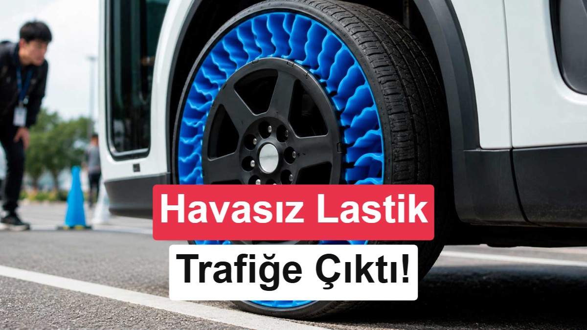 Bridgestone'un Havasız Lastik Teknolojisi AirFree Yollara Çıktı: İşte Karşılaşılan İlk Zorluk