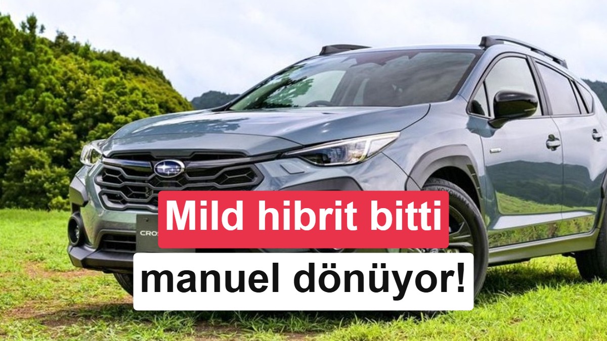 Subaru e-BOXER Motorunu Üretimden Kaldırıyor ve Üç Yeni Manuel Model Tanıtıyor