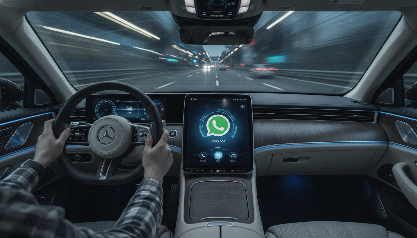 WhatsApp, Android Auto İçin Gelişmiş Sesli Komut ve Arama Desteği Sunmaya Başladı