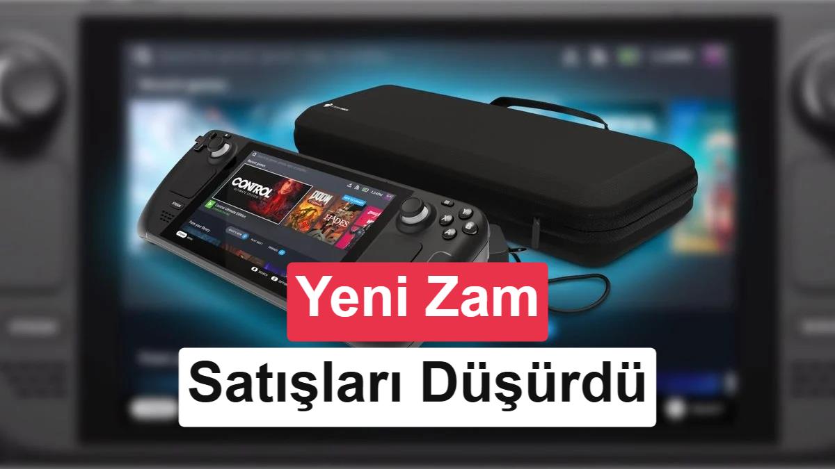 Valve'ın Fiyat Artışı Sonrası Steam Deck Satışlarında Sert Düşüş