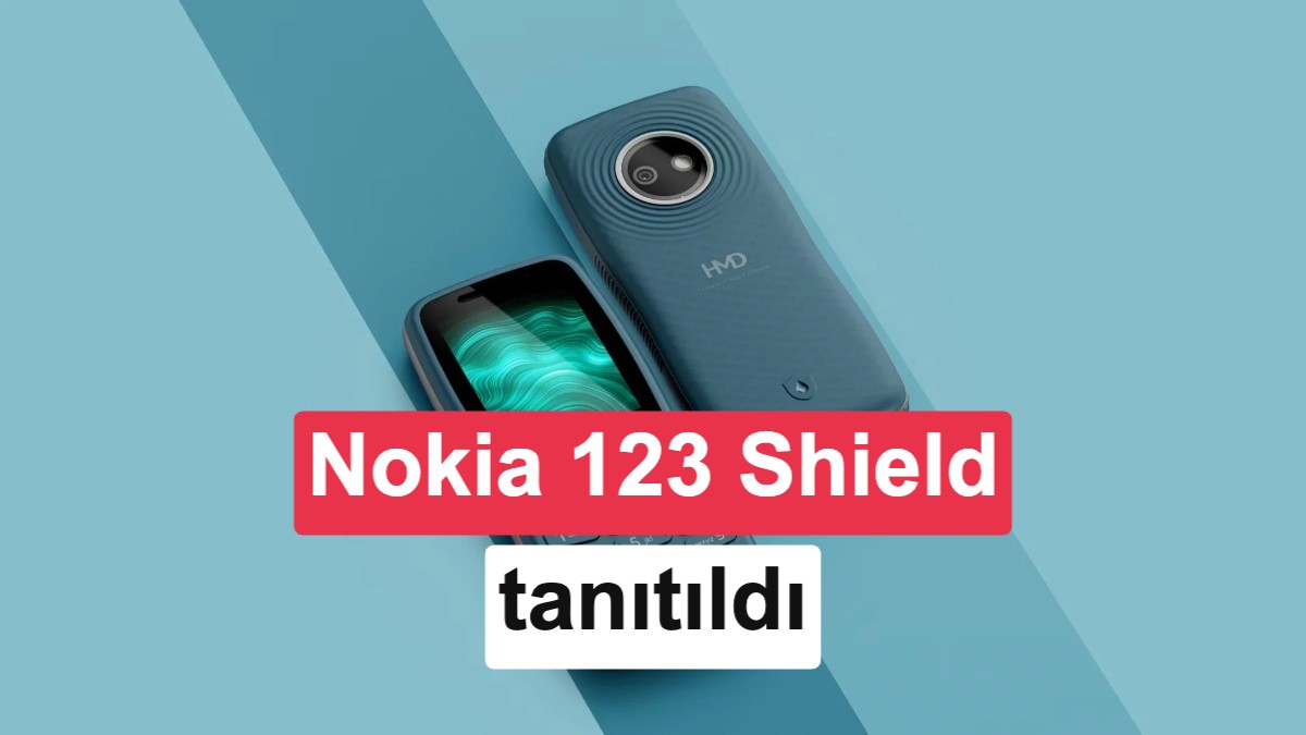 HMD'den Sağlamlık Odaklı Yeni Tuşlu Telefon: Nokia 123 Shield Tanıtıldı