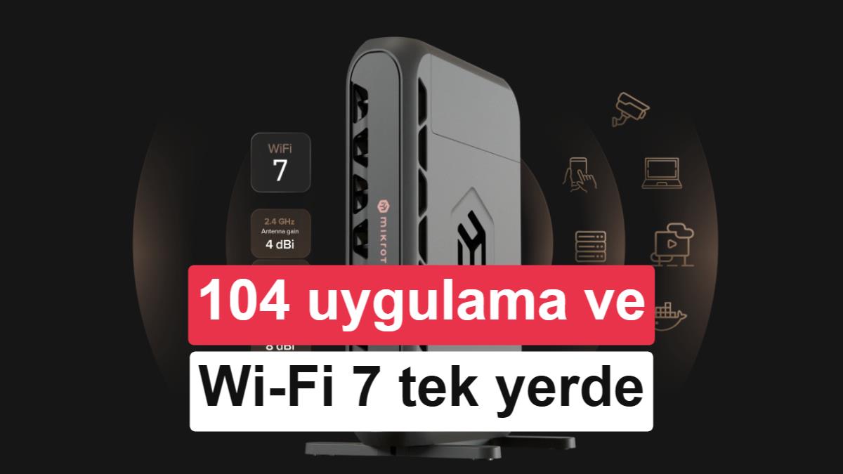 MikroTik'ten 179 Dolara Mini Sunucu Gibi Çalışan Wi-Fi 7 Router: hAP be³