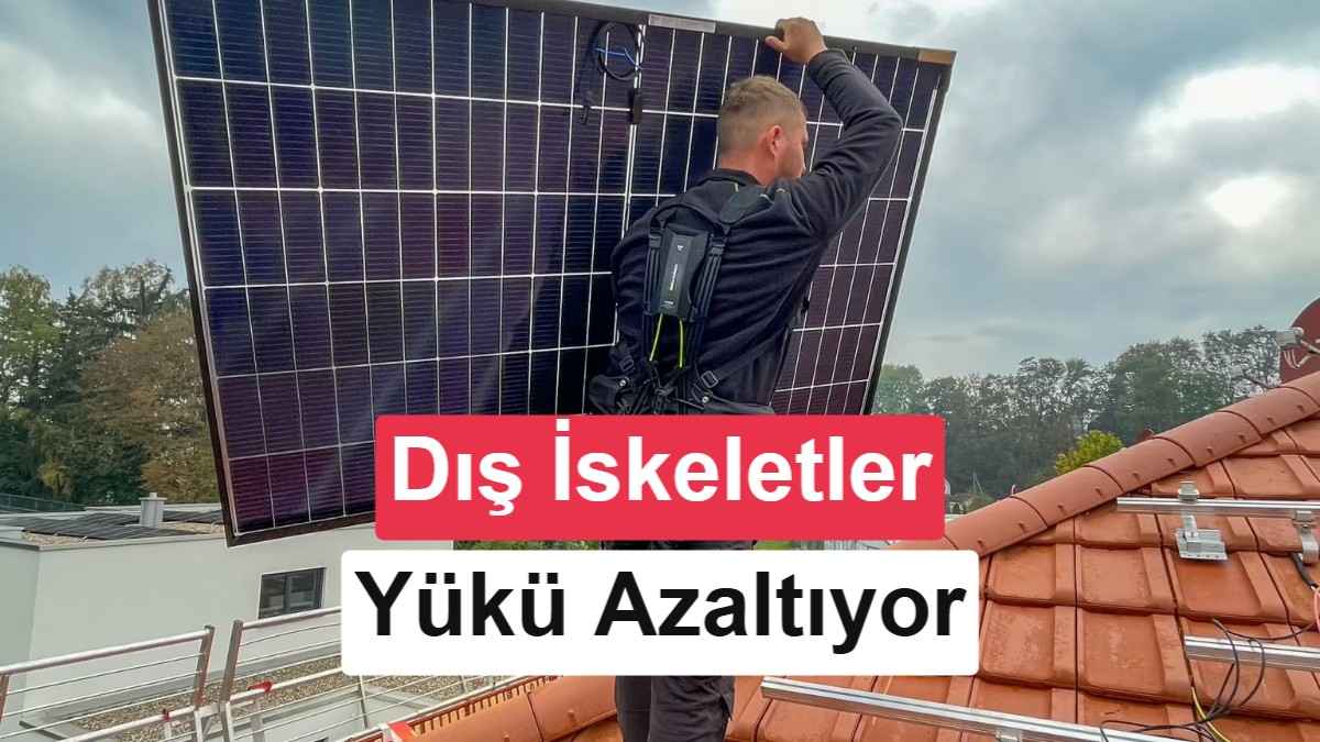 Htrius'tan Güneş Enerjisi Sektörüne Özel Pasif Dış İskelet: BionicBack