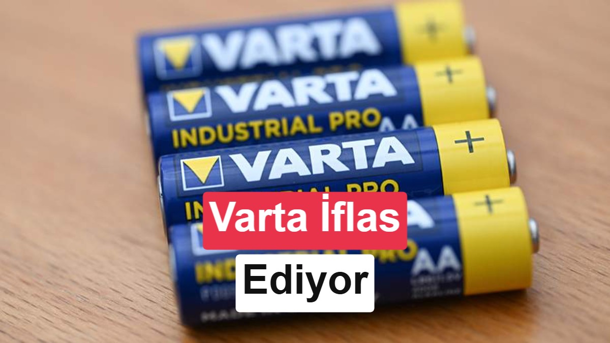 139 Yıllık Alman Pil Devi Varta Resmen İflas Başvurusunda Bulundu