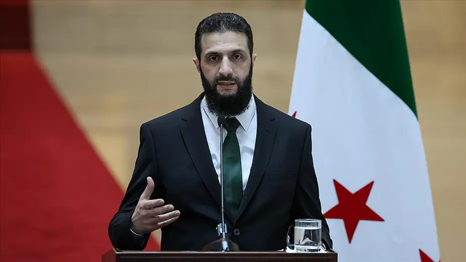 Suriye Devlet Başkanı Şara: "İsrail ile Güvenlik Anlaşması Yapmayı Amaçlıyoruz"