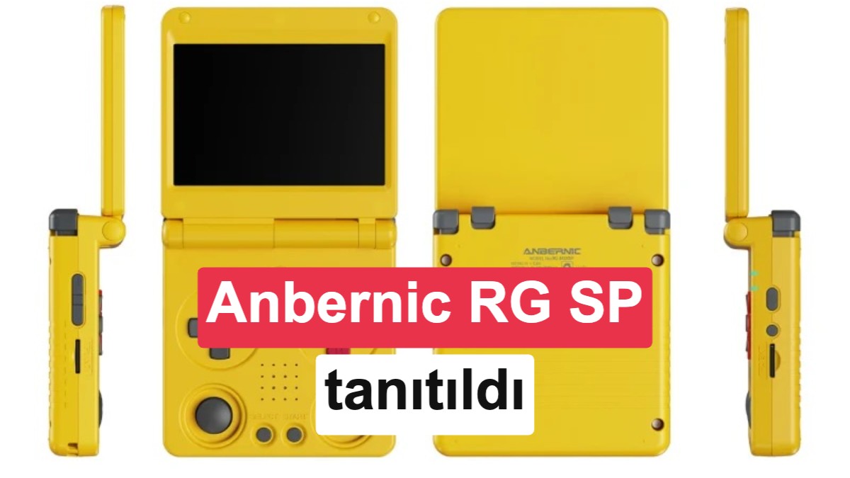 Game Boy Advance SP Efsanesi Geri Döndü: Anbernic RG SP Tanıtıldı