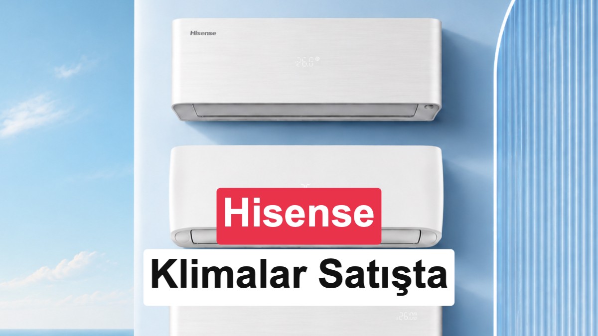 Hisense, Yapay Zeka Destekli Akıllı Klimalarını Türkiye'de Satışa Sundu